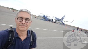 ken at tumbes aiport in peru