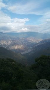 view along the way bogota to san gil