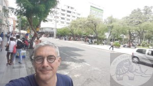 Cucuta centre, a bustling border city.