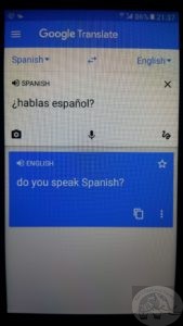 interrogation with google translate