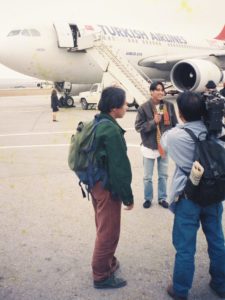 On the apron at Ankara Airport