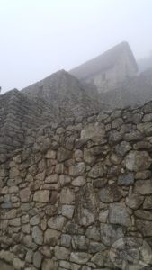 machu picchu in early morning mist