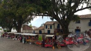 a small market square