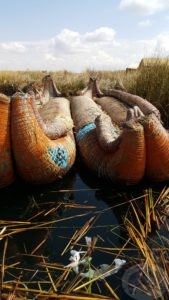 reed boats for transport on lake titicaca