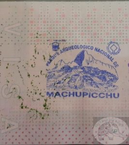 stamp in passport