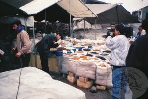 in a fresh market in Istanbul