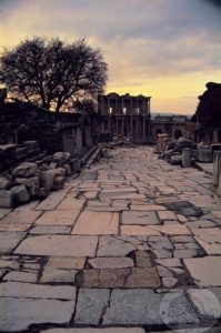 library facade ephesus turkey