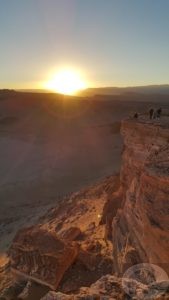 Sunset across the Valley of Death, Chile