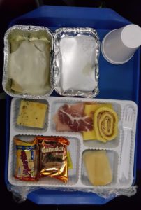 ready meals on the bus