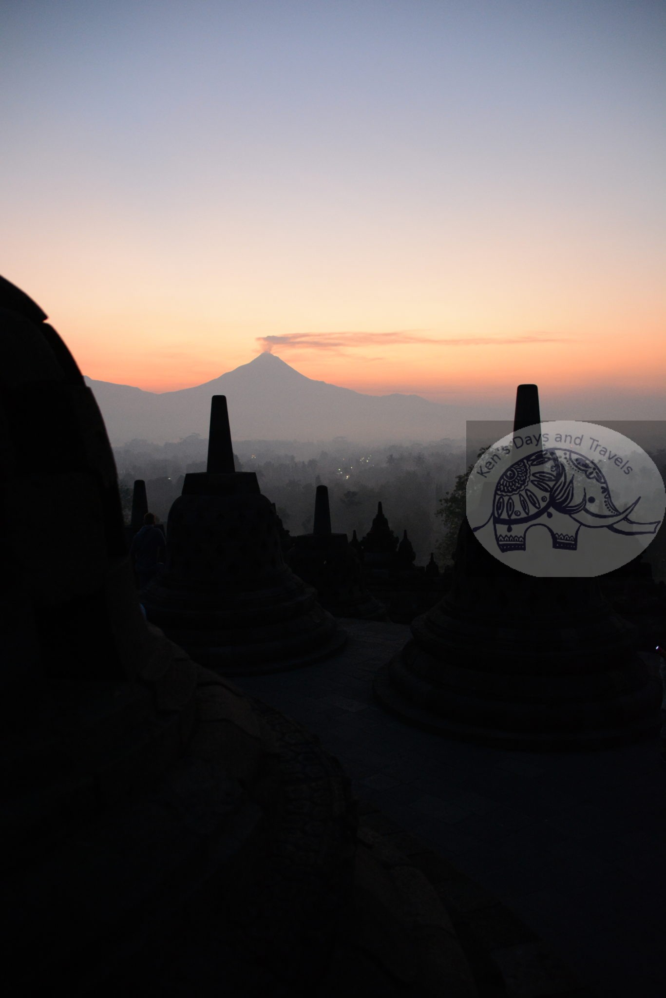 Borobudur temple in Indonesia