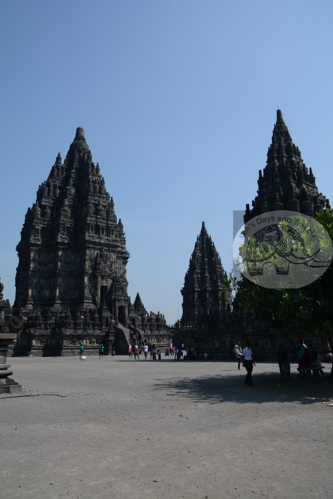 hindu temple prambanan indonesia